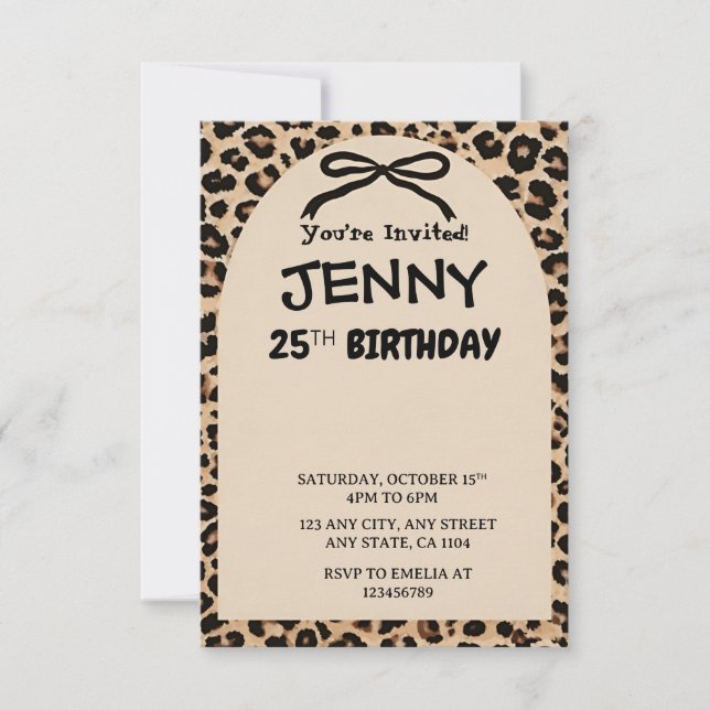 Convite de Aniversário Infantil Personalizado Esta (Frente)