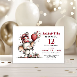 Convite de aniversário infantil tema animais alegr