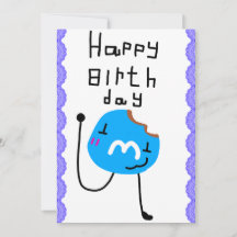 convite de aniversário M&M