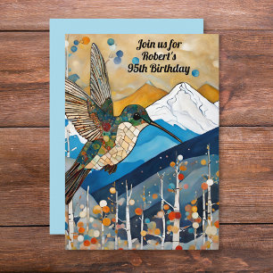 Convite de Aniversário Masculino Milestone