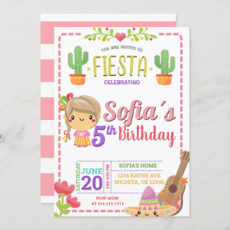 CONVITE DE ANIVERSÁRIO MEXICAN FIESTA