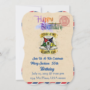 Convite de Aniversário OES