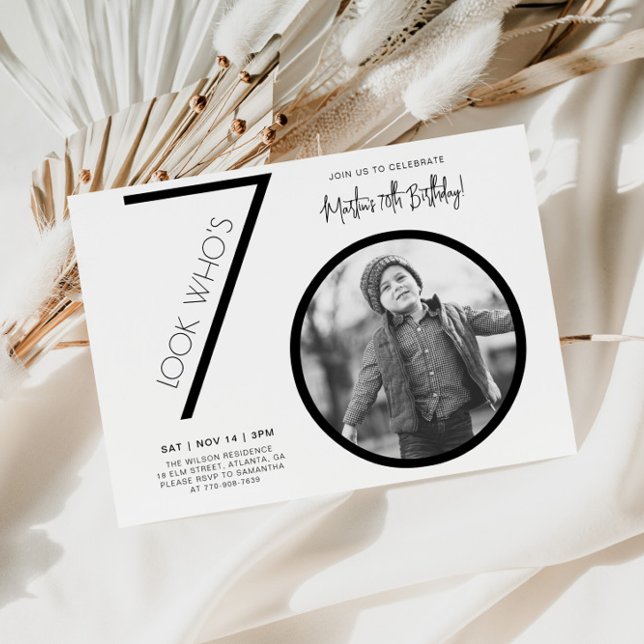 Convite de Aniversário para 70 de Fotografia Moder (Criador carregado)