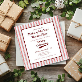 Convite de aniversário para a Praça Esporte do Tem