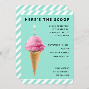 Convite de Aniversário para Adultos