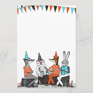 Convite De Aniversário Para Animais De Festa De Ja