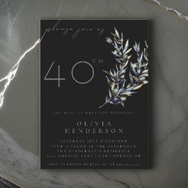 Convite de Aniversário para Branqueamento de Azeit