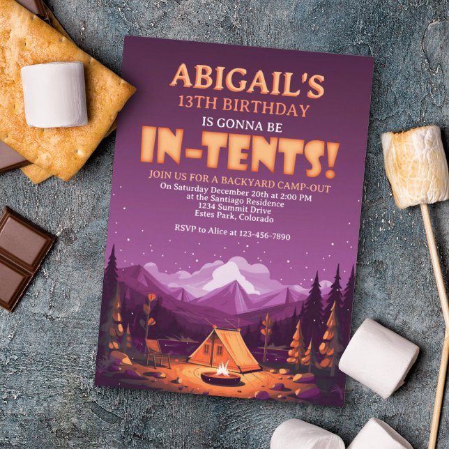 Convite de Aniversário para Campanha (Criador carregado)