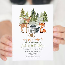 Convite de aniversário para camponês de aventura a