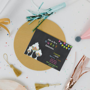 Convite de aniversário para Candy