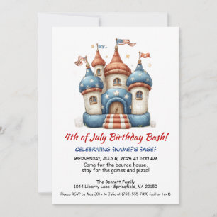 Convite de Aniversário para Casa de Brinquedos Inf