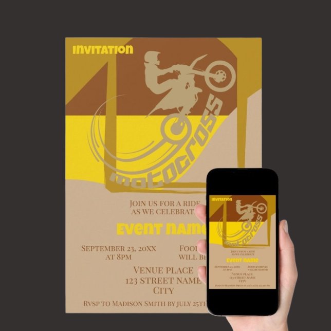 Convite de aniversário para celebração de evento d (Criador carregado)