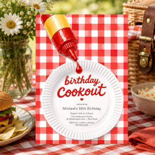 Convite de Aniversário para Churrasco