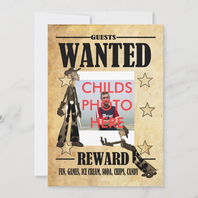 Convite de aniversário para crianças com Cartão co (Frente)