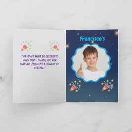 Convite de Aniversário para Dinossauros - Selva Ki