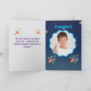 Convite de Aniversário para Dinossauros - Selva Ki