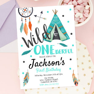 Convite de Aniversário para Dreamcatcher Wild & ON