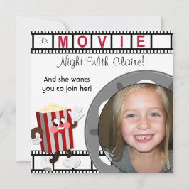 Convite de Aniversário para Filme de Fotografias P