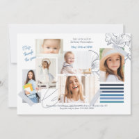 Convite de Aniversário para Foto de Humor Artístic