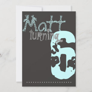 Convite de Aniversário para Garota e Ginástica