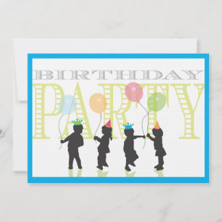 Convite de Aniversário para Garotos Gêmeos