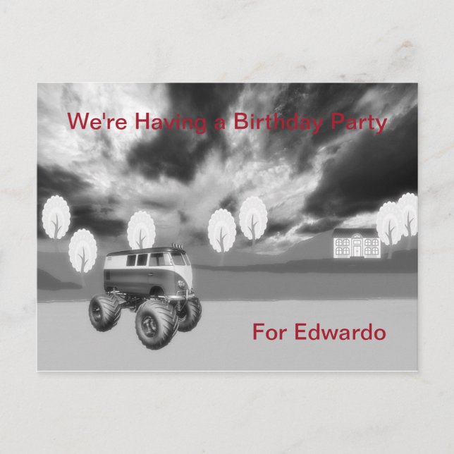 Convite de aniversário para homens de 70 anos (Frente)