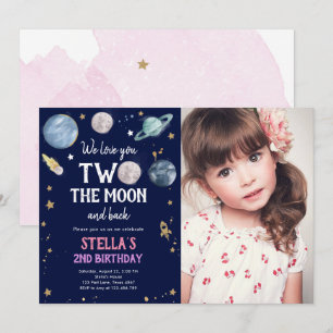 Convite De Aniversário Para Menina Do Planeta Ext