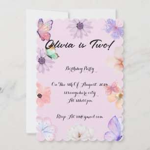 CONVITE DE ANIVERSÁRIO PARA MENINAS