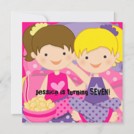 Convite de Aniversário para Meninas de Festa Desli