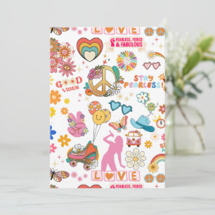 Convite de Aniversário para Meninas: Inspirado em