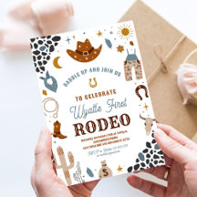 Convite de Aniversário para o Rancho do Meu Primei