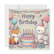 Convite de Aniversário para Pet Pals