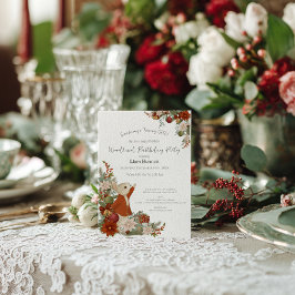 Convite de aniversário para Peter Rabbit