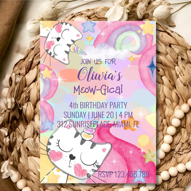 Convite de aniversário para pipocas (Criador carregado)