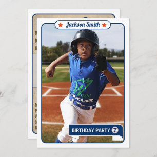 Convite de Aniversário para Placas Comerciais de B