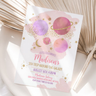 Convite de aniversário para planetas, Galáxia Espa