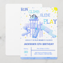 Convite de Aniversário para Playground