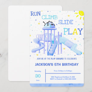 Convite de Aniversário para Playground