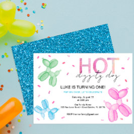 Convite de aniversário para pop on over Bright Bal