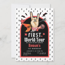 Convite de Aniversário para Primeiro Passeio