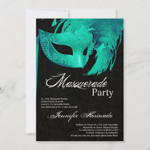 Convite de Aniversário para Quinceanera 5x7