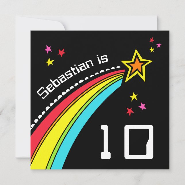 Convite de Aniversário Personalizado (Frente)