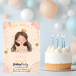 Convite de Aniversário Personalizado com Foto da P