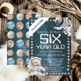 Convite de Aniversário Personalizado com Idade par