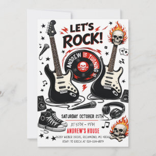 Convite de Aniversário Personalizado de Astro do R