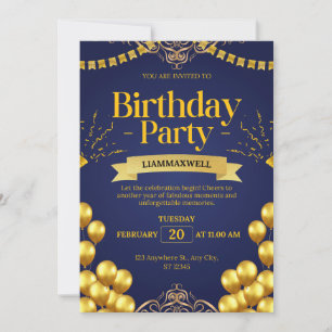 Convite de Aniversário Personalizado De Berry Ed