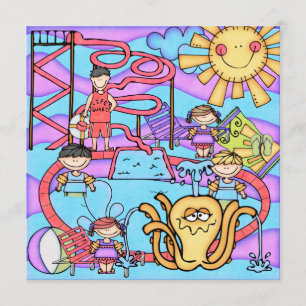 Convite de Aniversário Personalizado para Diversão