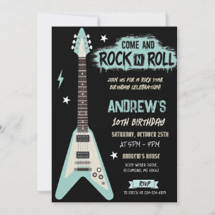 Convite de Aniversário Personalizado para Fã de Ro