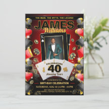 Convite de Aniversário Personalizado para Festa de