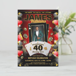 Convite de Aniversário Personalizado para Festa de